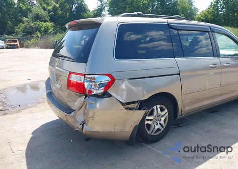2007 Honda Odyssey Ex-L z USA, uszkodzony, nr VIN 5FNRL38727B068233